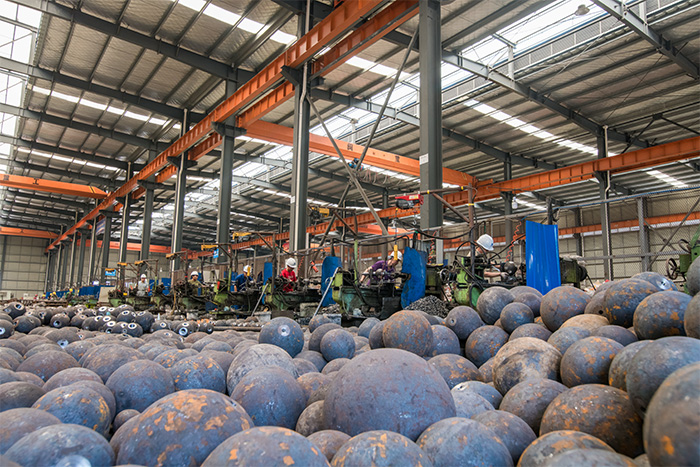 富锦网架配件车间